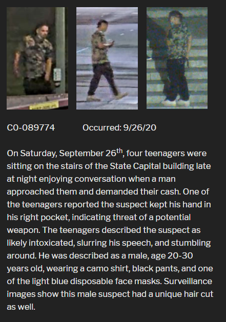 Questionable behavior